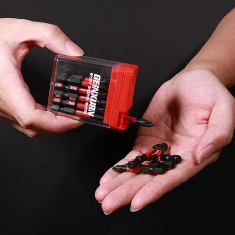90pcs Heavy-Duty Impact Screwdriver Set with Magnetic Tips - Impact-Resistant Case, PH2, PZ2, SQ2, T10, T15, T20, T25, T30, S2 Bits - for Professional & DIY Projects - Organized Storage Box (No Power Required) - Ideal for Electricians, Builders,