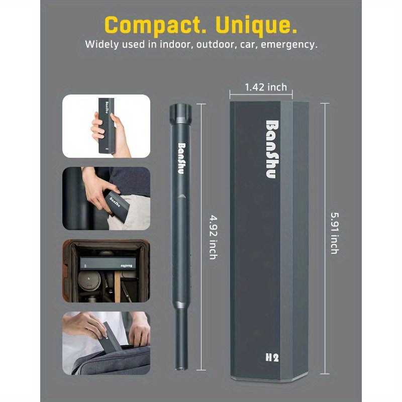 Mini 46-in-1 Precision Screwdriver Set with Magnetic Tips - Heavy-Duty Metal Construction, All-in-One Compact Case, Non-Slip Grip - Compatible with Smartphones, Laptops, Cameras, Eyeglasses, Electronics, Toys, Appliances - Professional & DIY Tool Kit for