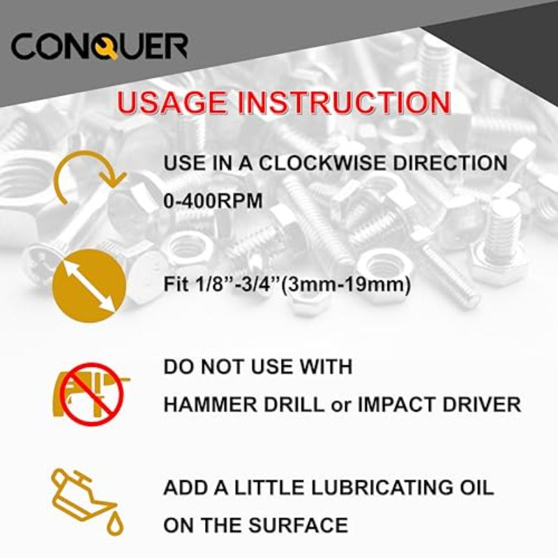 22pcs CONQUER Professional Mini Ratchet Screwdriver Set with Ratcheting Mechanism & Interchangeable Heads - Heavy-Duty Manual Tool Kit for Precision Deburring, Chamfering, Screw Driving - Ergonomic Grip, Compact Design for Tight Spaces, Electronics,