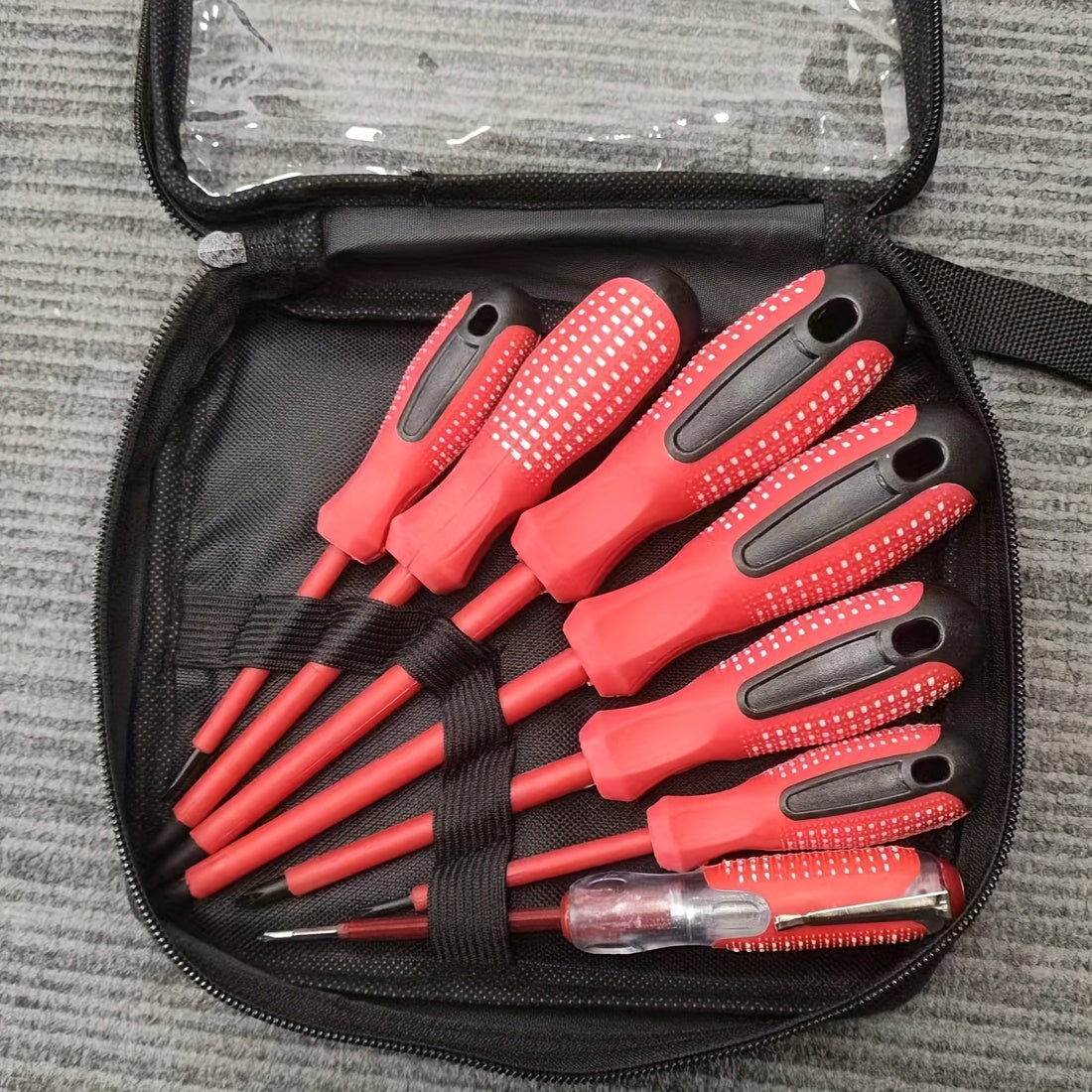 7pcs Screwdriver Set - Durable Metal Flat-Head Hand Tools, Suitable for Home Use, Essential Precision Repair Tool Kit, Battery-Free